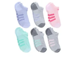 Adidas Girls 6p Cushioned No Show