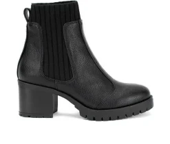 Adults' Yellow Box Taiya Heeled Chelsea Booties