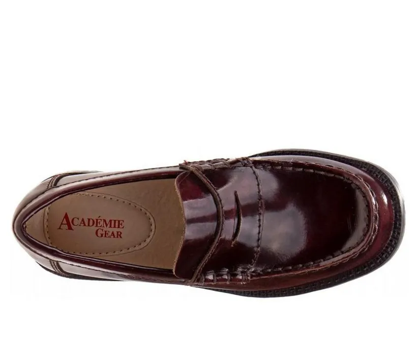 Boys' Academie Gear Little Kid Josh Wide Width Dress Loafers