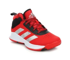 Boys' Adidas Little Kid & Big Kid Cross 'Em Up 5 Wide Width Basketball Shoes