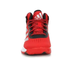 Boys' Adidas Little Kid & Big Kid Cross 'Em Up 5 Wide Width Basketball Shoes