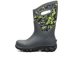 Boys' Bogs Footwear Little Kid & Big Kid Seamless Edgy Camo Rain Boots