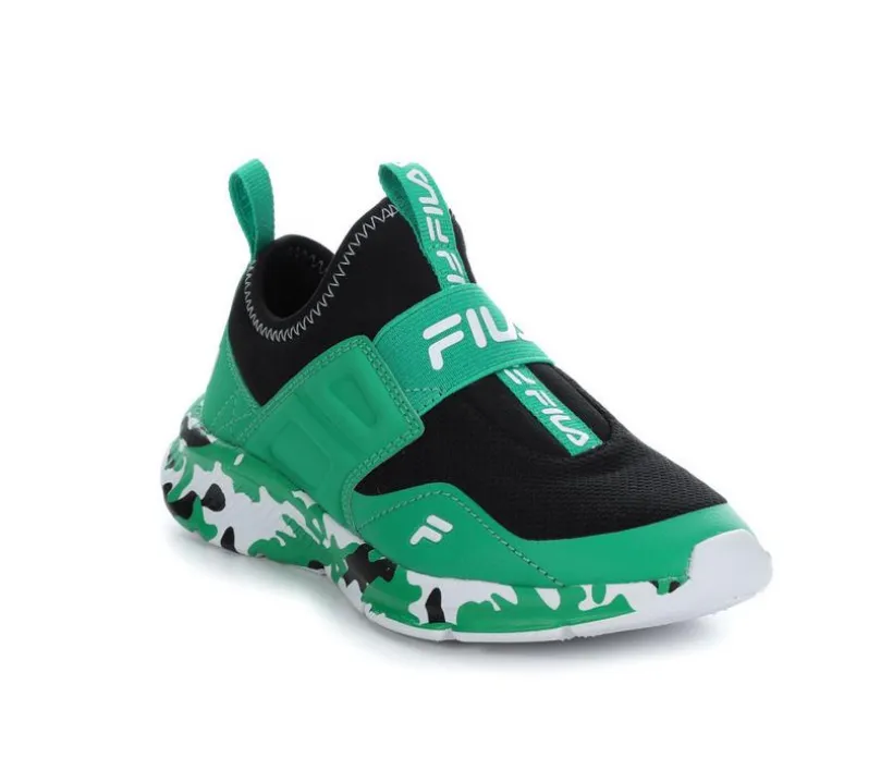 Boys' Fila Little Kid & Big Kid Landbuzzer Camo Running Shoes
