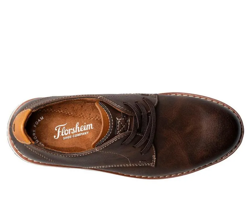 Boys' Florsheim Little& Big Kid Vibe Plain Toe Dress Oxfords