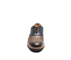 Boys' Florsheim Vibe Saddle Toe JR Dress Shoes