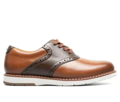 Boys' Florsheim Vibe Saddle Toe JR Dress Shoes