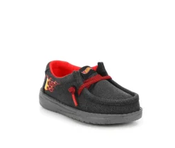 Boys' HEYDUDE Toddler Wally Hot Wheels Casual Shoes
