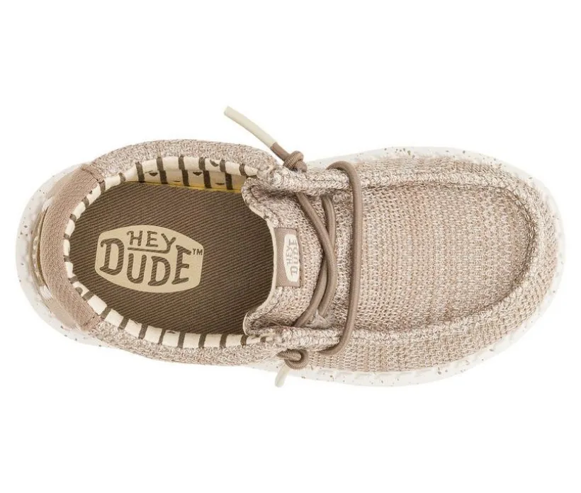 Boys' HEYDUDE Toddler Wally Stetch Sox Casual Shoes