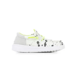 Boys' HEYDUDE Toddler Wally Funk Splatter Casual Shoes