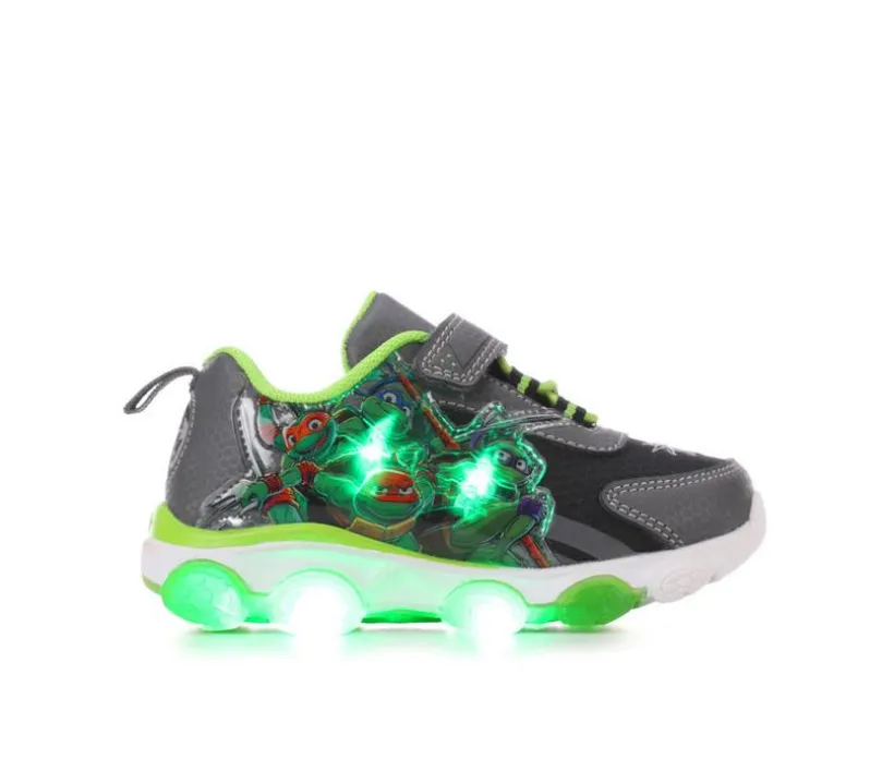 Boys' Nickelodeon Toddler & Little Kid TMNT Lighted 17 Light-Up Sneakers