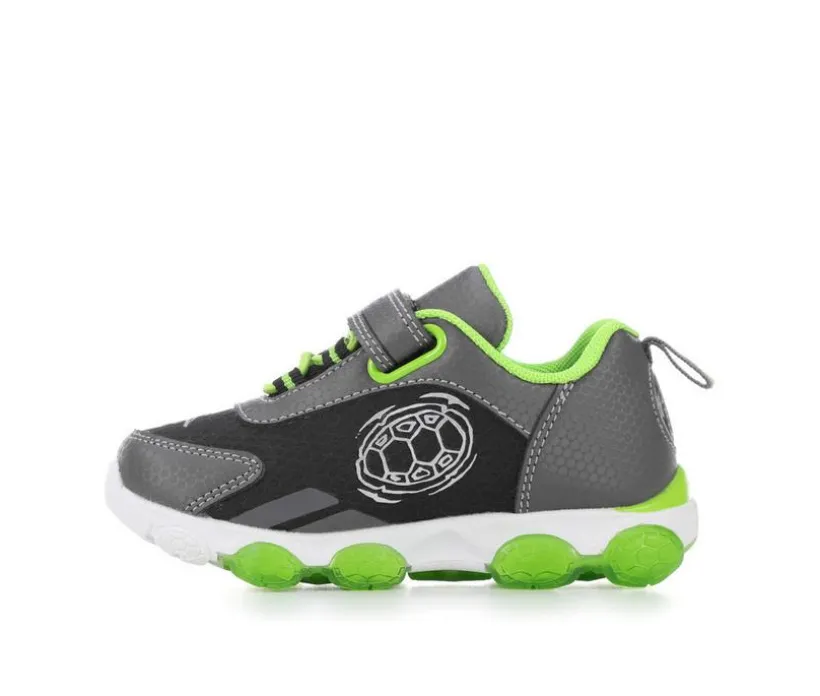 Boys' Nickelodeon Toddler & Little Kid TMNT Lighted 17 Light-Up Sneakers