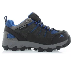 Boys' Pacific Mountain Big Kid Boulder Low Waterproof Hiking Shoes