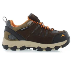 Boys' Pacific Mountain Big Kid Boulder Low Waterproof Hiking Shoes