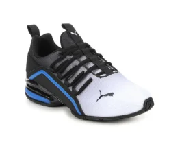 Boys' Puma Big Kid Axelion Mesh AoOP Fade Running Shoes