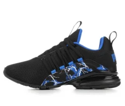 Boys' Puma Little Kid & Big Kid Axelion Lightning Running Shoes