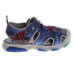 Boys' Spiderman Spider Sense Toddler & Little Kid Spider Sense Sandals