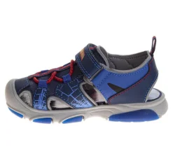 Boys' Spiderman Spider Sense Toddler & Little Kid Spider Sense Sandals