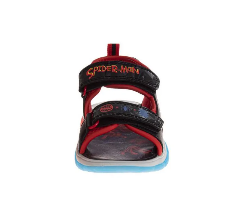 Boys' Spiderman Spider Sense Toddler & Little Kid Spider Sense Sandals