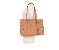 Bueno Of California Bueno Of California Woven Tote Handbag