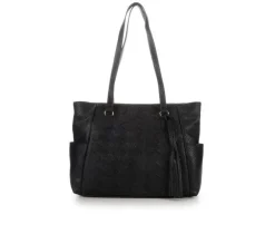 Bueno Of California Bueno Of California Woven Tote Handbag