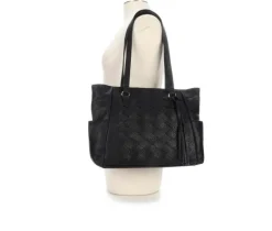 Bueno Of California Bueno Of California Woven Tote Handbag