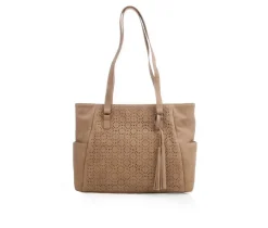 Bueno Of California Geo Perf Tote Handbag