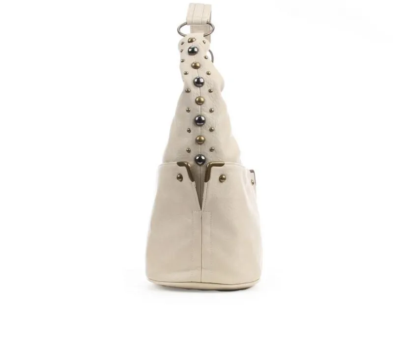 Bueno Of California Pebl W Studs Handbag