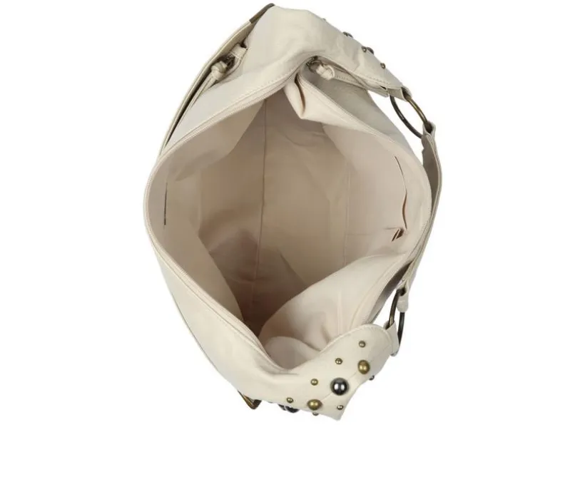 Bueno Of California Pebl W Studs Handbag