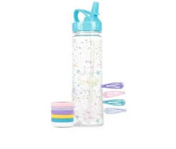 Capelli New York Water Bottle and Hair Accessories Set