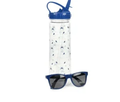 Capelli New York Water Bottle and Sunglasses Set