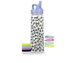 Capelli New York Water Bottle and Hair Accessories Set