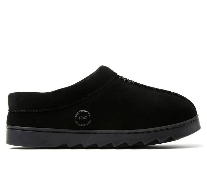 Dearfoams Doreen Suede Clog Slippers