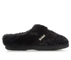 Dearfoams Cable Knit Chenille Slippers