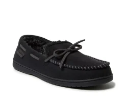 Dearfoams Toby Microsuede Moccasins