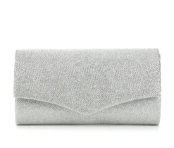 Four Seasons Handbags Glitter Envelope Clutch
