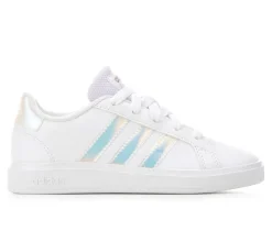 Girls' Adidas Little Kid & Big Kid Grand Court 2.0 Sneakers