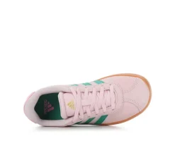 Girls' Adidas Little Kid & Big Kid VL Court 3.0 Suede Sneakers