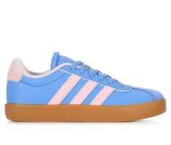 Girls' Adidas Little Kid & Big Kid VL Court 3.0 Suede Sneakers