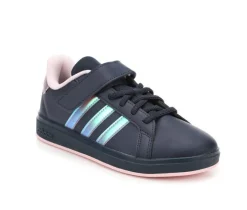 Girls' Adidas Little Kid Grand Court 2.0 EL C Sneakers