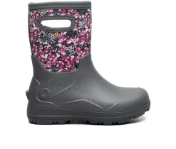 Girls' Bogs Footwear Little Kid & Big Kid Seamless Floral Rain Boots
