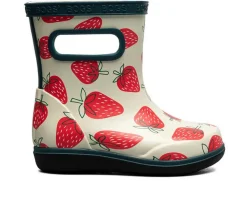 Girls' Bogs Footwear Toddler & Little Kid II Strawberries Rain Boots