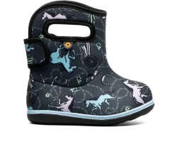 Girls' Bogs Footwear Toddler Baby Bogs Floral Rain Boots