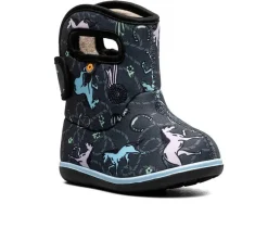 Girls' Bogs Footwear Toddler Baby Bogs Floral Rain Boots