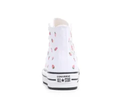 Girls' Converse Big Kid Chuck Taylor Lift Strawberry High-Top Sneakers