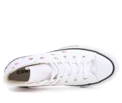 Girls' Converse Big Kid Chuck Taylor Lift Strawberry High-Top Sneakers