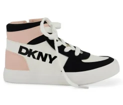 Girls' DKNY Little Kid & Big Kid Andee Alice High-Top Sneakers