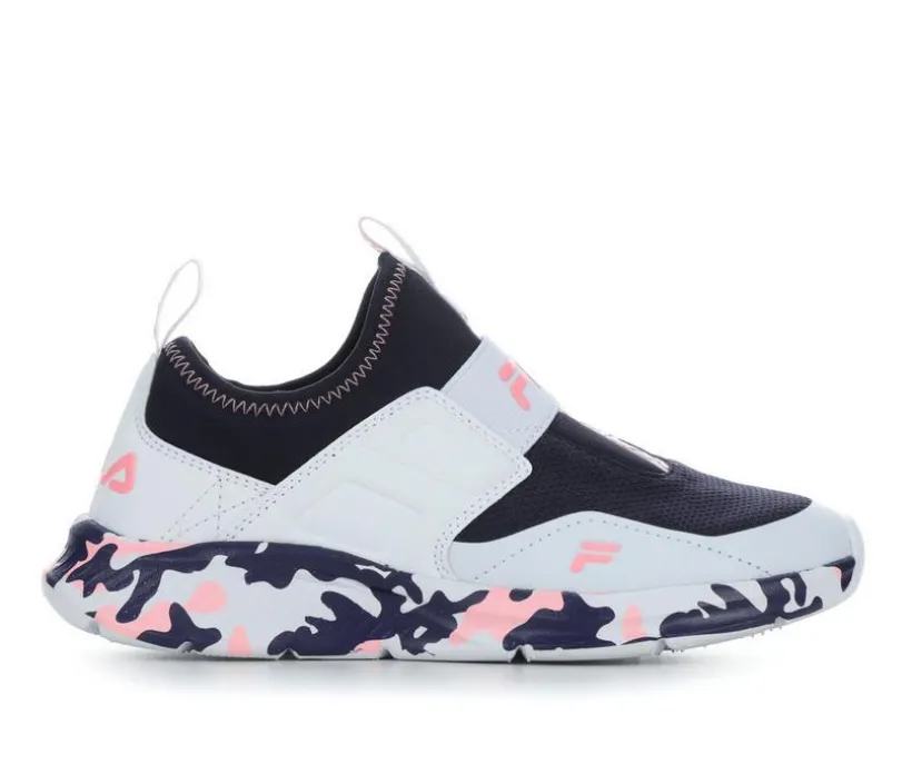 Girls' Fila Little Kid & Big Kid Landbuzzer Camo Running Shoes