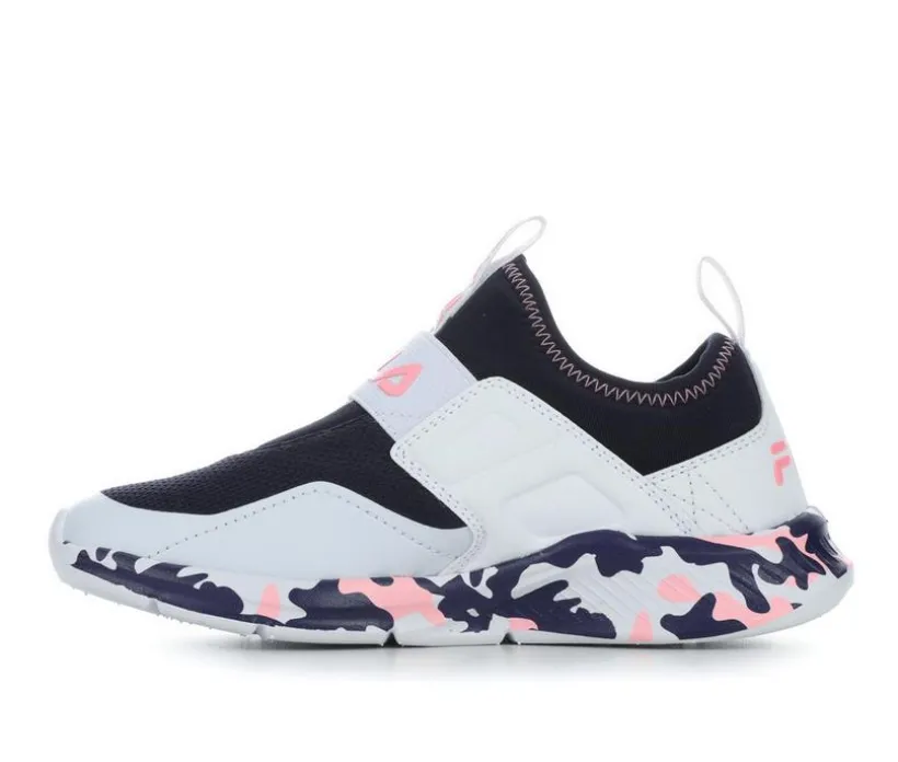 Girls' Fila Little Kid & Big Kid Landbuzzer Camo Running Shoes