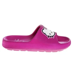Girls' Hello Kitty Little & Big Kid Hello Kitty Slide Sandals