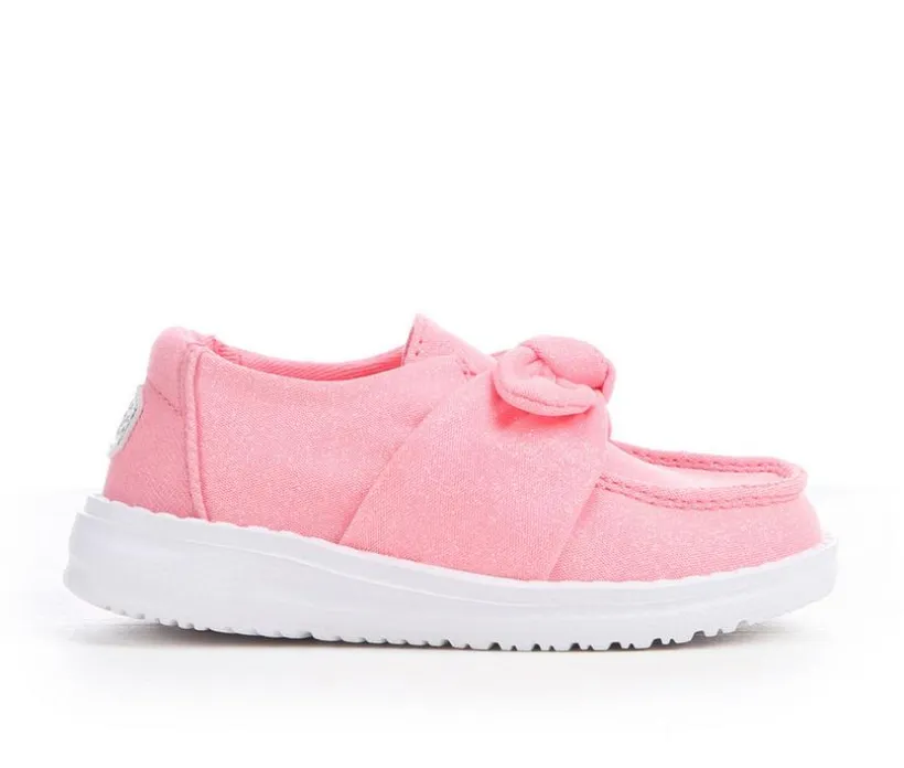 Girls' HEYDUDE Infant & Toddler Wendy Bow Casual Shoes